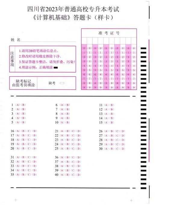 2023年四川統(tǒng)招專升本即將開考，考場上要注意這八大細(xì)節(jié)！(圖2)