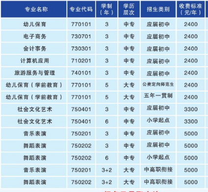 衡陽幼兒師范高等專科學(xué)校學(xué)費