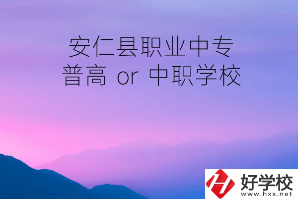 安仁縣職業(yè)中專是普高還是中職學校？