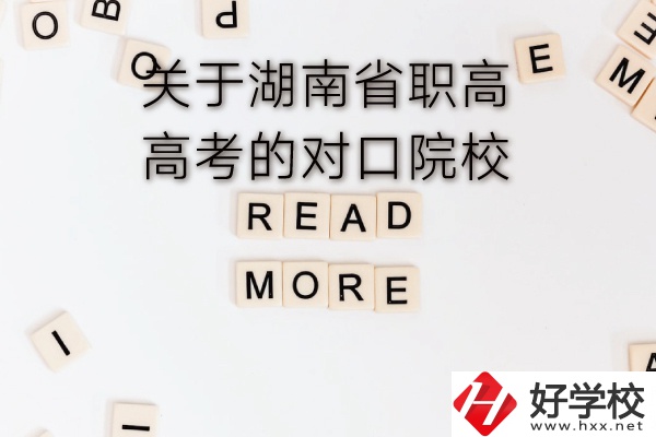 湖南省職高高考的對口院校有哪些？