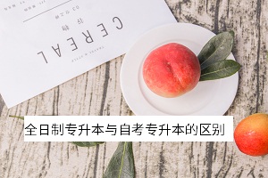 全日制專升本與自考專升本的區(qū)別