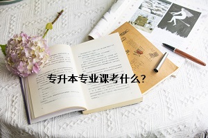 專升本專業(yè)課考什么？